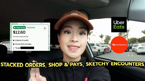 Stacked Orders Shop And Pays And Sketchy Encounters Uber Eats Ride