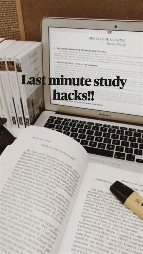 Last Minute Study Hacks For College Students