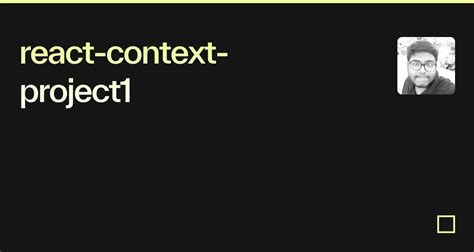 React Context Project Codesandbox