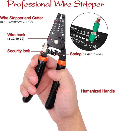 Buy Tuolauthon Ferrule Crimping Tool Kit Awg Wire Terminal Block