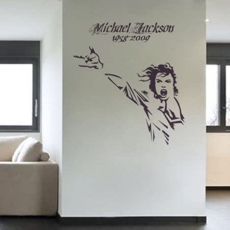 Vinilo De Pared Michael Jackson