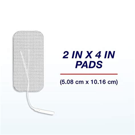 Syrtenty Tens Unit Replacement Pads Pack Of Electrode Squares For