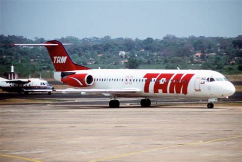 Por onde andariam os Fokker 100 da TAM PARTE 2 Aviões e Músicas