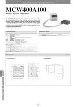 Indicador De Caudal M Sico Mcw A Azbil North America Digital