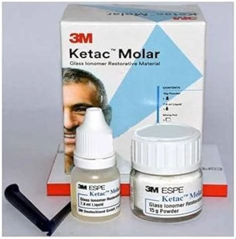 Powder 3m Espe Ketac Molar Gi Filling Cement For Hospital Packaging