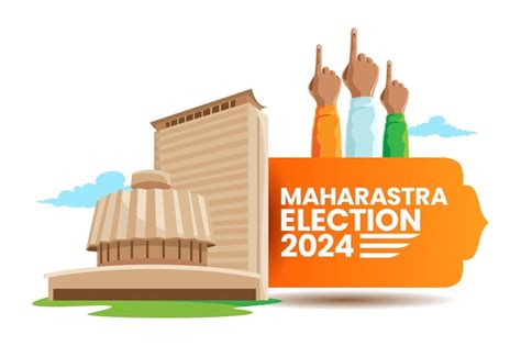 Premium Vector Maharashtra Assembly Election 2024 With Voting And