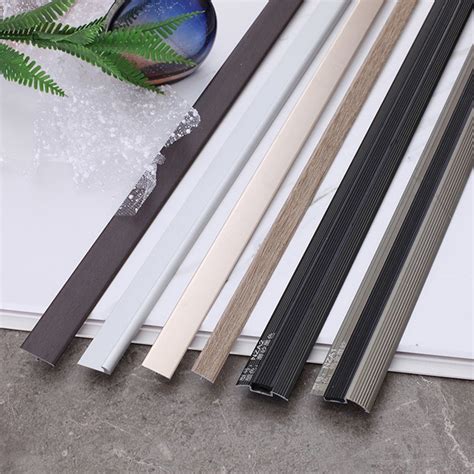 China Factory Oem 6063 T5 Aluminum Tile Edging Trims Tile Edging