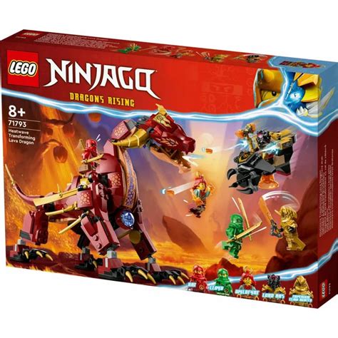 Lego Klocki Ninjago Lawowy Smok Zmieniaj Cy Si W Fal Ognia