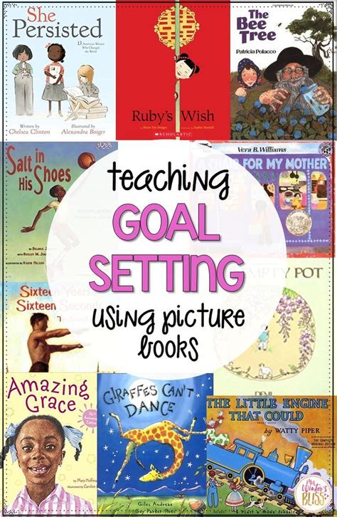 Teaching Goal Setting Using Picture Books Picture Book Teaching Books