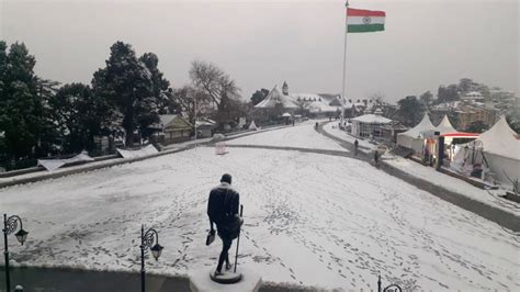 Shimla gets season's first snowfall