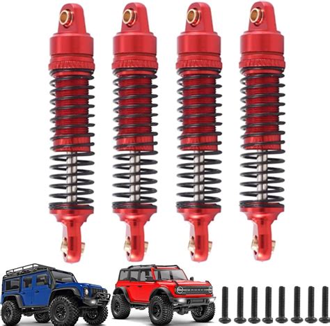 Amazon Aluminum Shock Absorber Damper Upgrades For 1 18 TRX4M