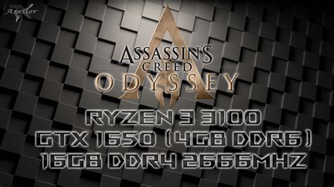 Assassins Creed Odyssey Benchmark Ryzen Gtx Gb Ram