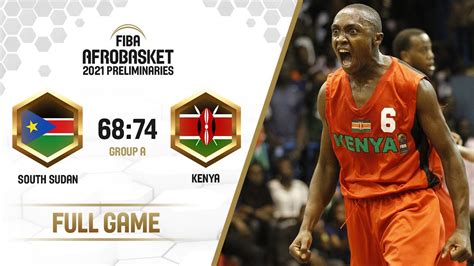 South Sudan V Kenya Full Game Fiba Afrobasket Preliminary