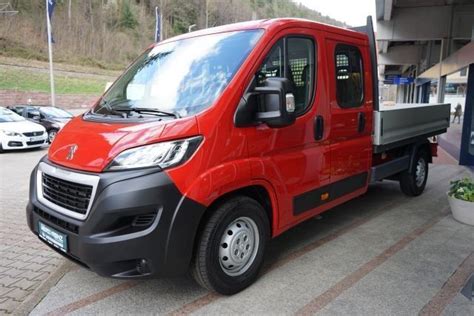 PEUGEOT Boxer Blue Hdi 160 L3 Doka platós Pritsche LKW