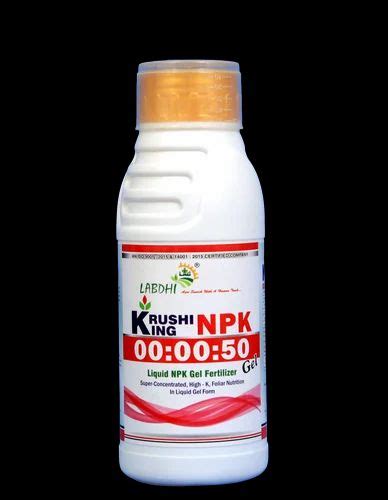 Grade Standard Bio Grade Ml Krushiking Liquid Npk Gel