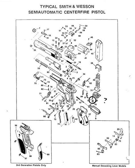 Smith And Wesson Revolver Parts List