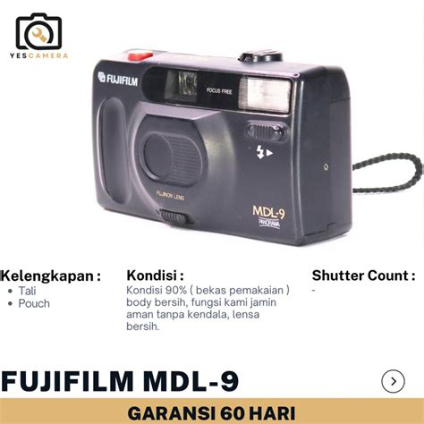 Jual Fujifilm MDL 9 Panorama Bergaransi 2bulan Kamera Analog Roll Film