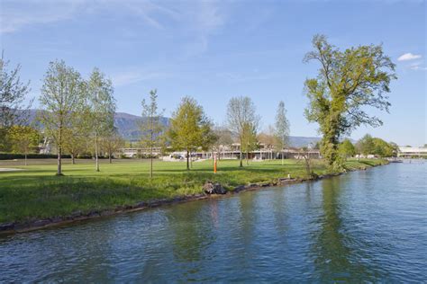 Impressionen Freibad An Der Aare Solothurn