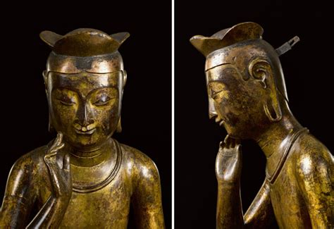 Smarthistory Gilt Bronze Pensive Bodhisattva National Treasure