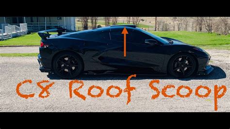 C8 Corvette Roof Scoop In Full Sunlight YouTube