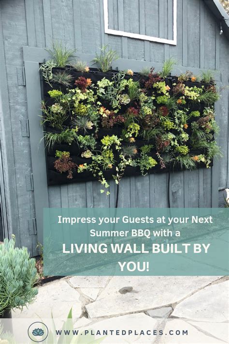 Impress Your Guests At Your Next Summer Bbq With A Vertical Garden