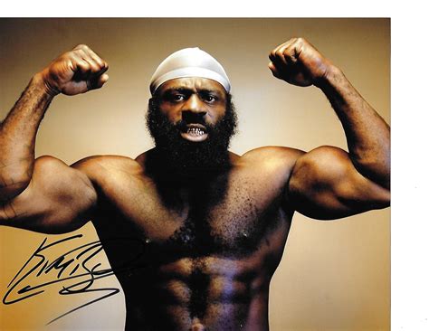 Super Street Fighter Kimbo Slice Nice Signed 8×10 Posed Photograph