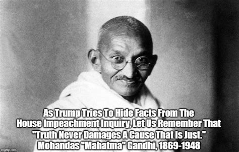 Pax On Both Houses Gandhi Satyagraha And The House Impeachment Inquiry