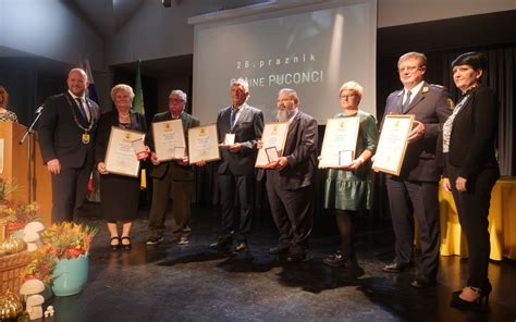 FOTO V Puconcih podelili občinske nagrade in priznanja Sobotainfo