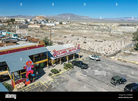 Tonopah Nevada United States May 25 2020 The Clown Motel A