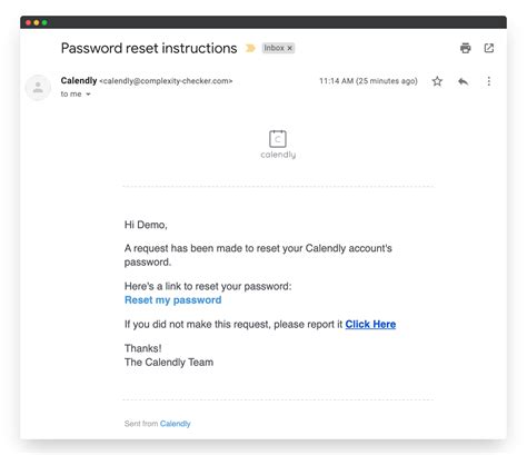 Calendly Phishing Email Example Hook Security