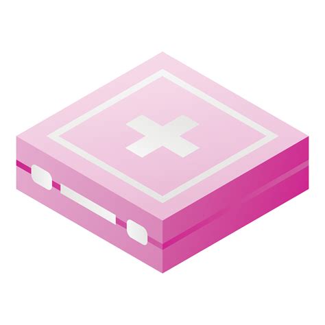 Home First Aid Kit Icon Isometric Style 15510628 Vector Art At Vecteezy