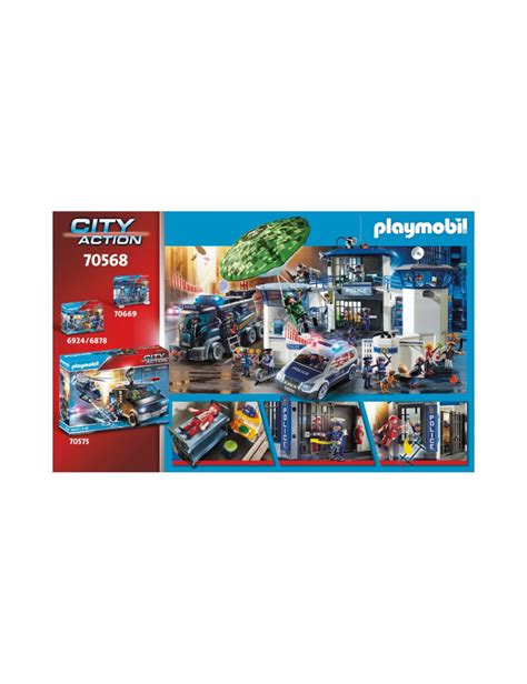 Playmobil Police Equipe De Policiers Ville M Tiers City