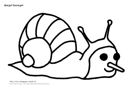 Dessins De Coloriage Escargot Imprimer Sur Laguerche Page