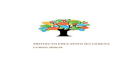 Proyecto Educativo Ies Gerena Curso Nuestro Proyecto