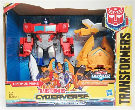 Transformers Cyberverse Spark Armor Optimus Prime 630509815845 EBay