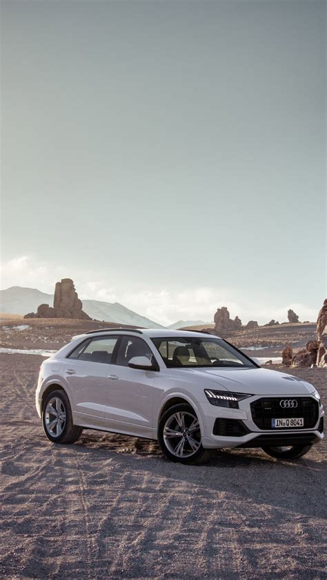 Off-road, white, Audi Q8, compact SUV, 1080x1920 wallpaper Wallpaper Cars, Car Wallpapers ...