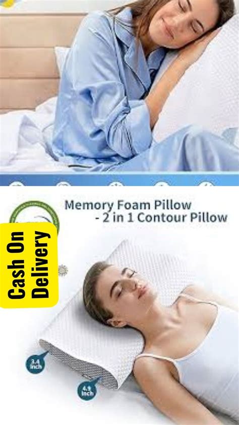 Derila Memory Foam Pillow Sweet Dreams Await With Ultimate Comfort In 2024 Memory Foam