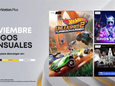 Cuáles son los juegos gratuitos de PS Plus para el mes de noviembre