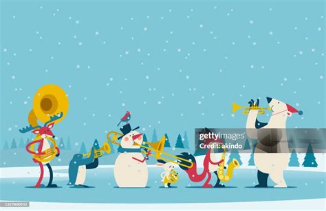 Christmas Band High Res Vector Graphic Getty Images