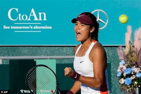 Tennis Emma Raducanu Reaches Korea Open Semis After Beating Magda