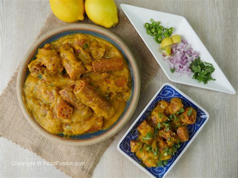 Sindhi Beh Chaat Lotus Root Food Fusion