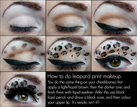 How to do Leopard Print Makeup | Eye makeup tutorial, Eye makeup, Makeup