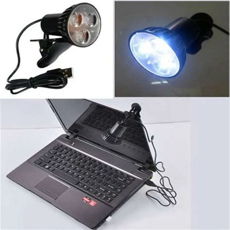 Hot Sale 3led USB Night Light Flexible Super Bright With Clip On Spot