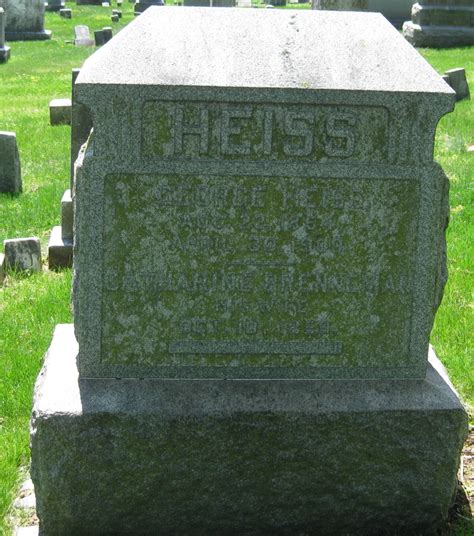 George Heiss 1854 1909 Mémorial Find a Grave