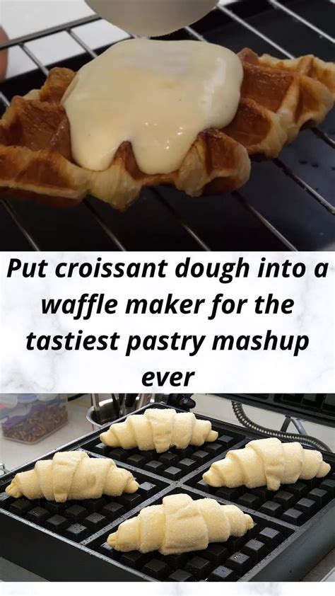 Put Croissant Dough Into A Waffle Maker For The Tastiest Pastry Mashup