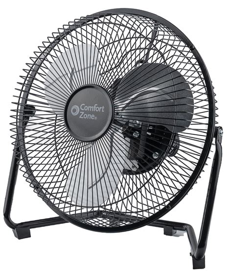 Comfort Zone Cradle Floor Fan Inch Speed Electric Degree