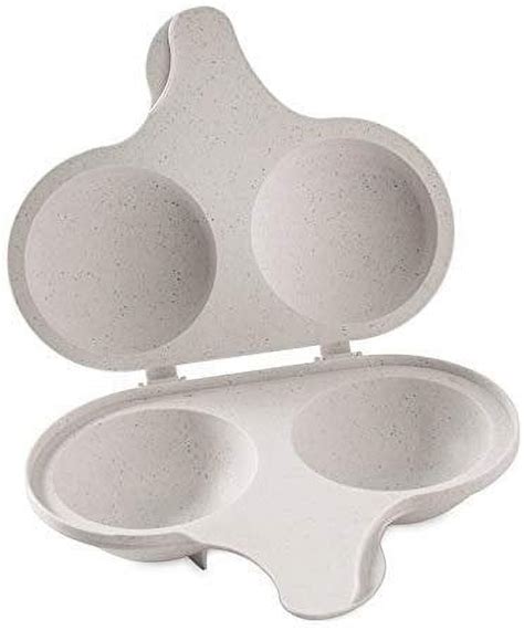 Nordic Ware 64702 Microwave 2 Cavity Egg Poacher