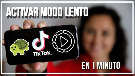 C Mo Poner Tiktok En C Mara Lenta En Minuto Facil Y Rapido