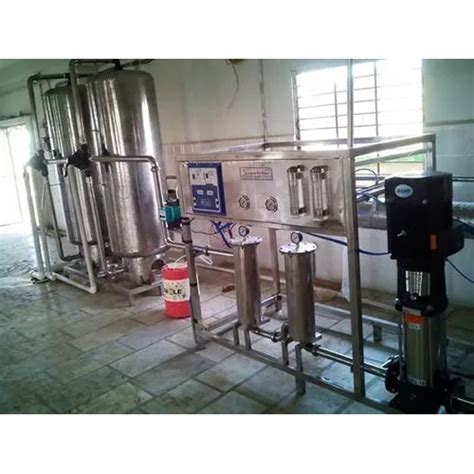 Full Automatic 3000 Lph Industrial Reverse Osmosis Plant At Best Price