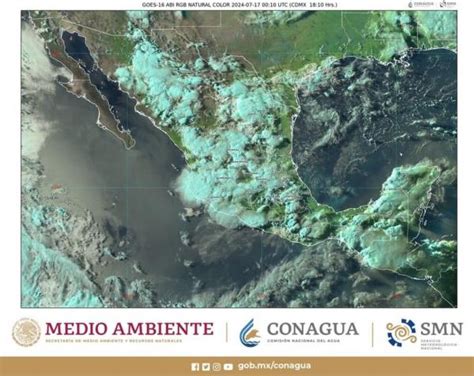 En las próximas horas se esperan lluvias puntuales intensas en Chiapas